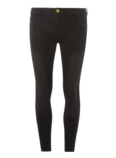 Petite Black Premium 'Bailey' Super Skinny Jeans